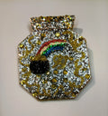 RAINBOW POT OF GOLD NECKLACE PENDANT